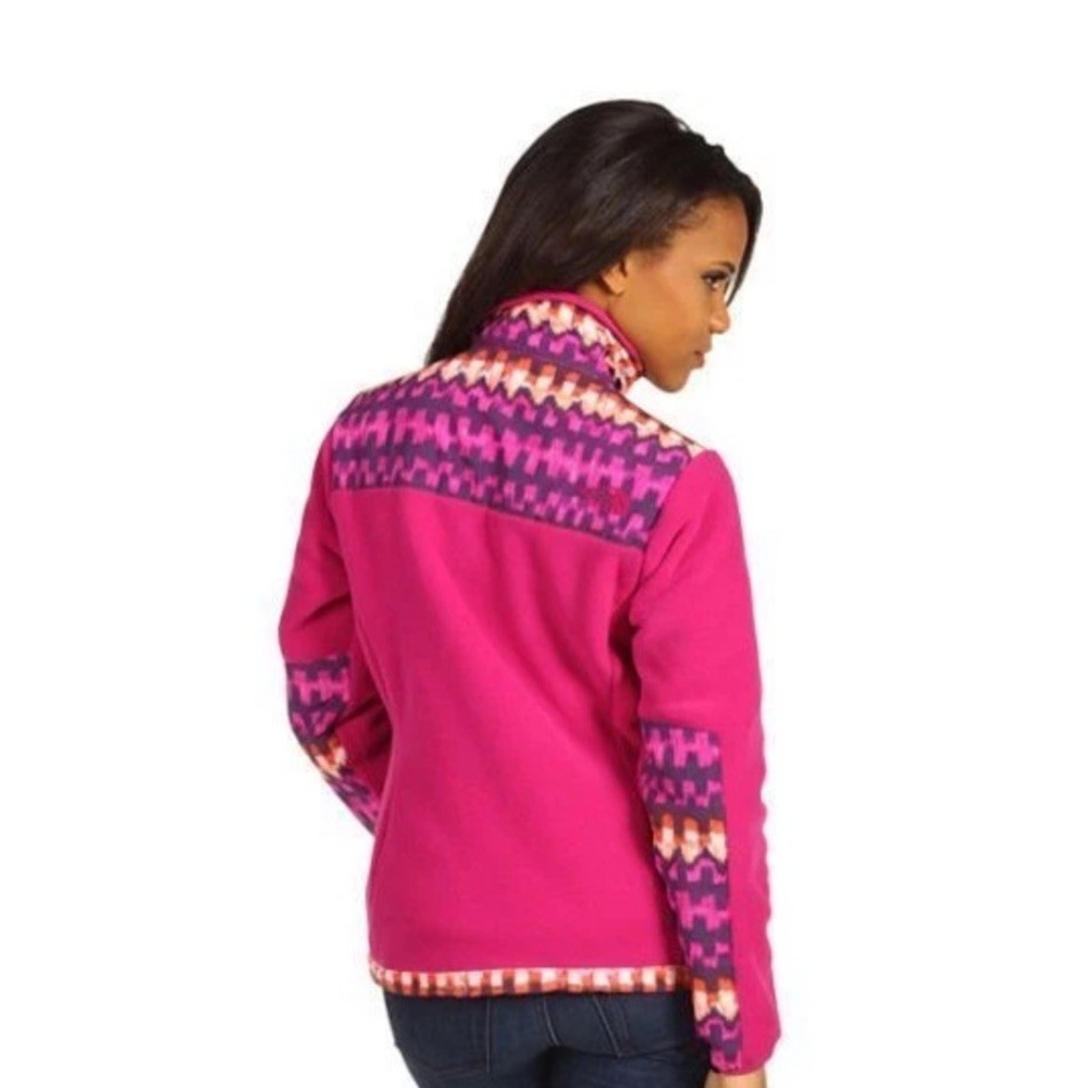 The North Face Denali Patterned Fleece Jacket Size M - Picture 4 of 16